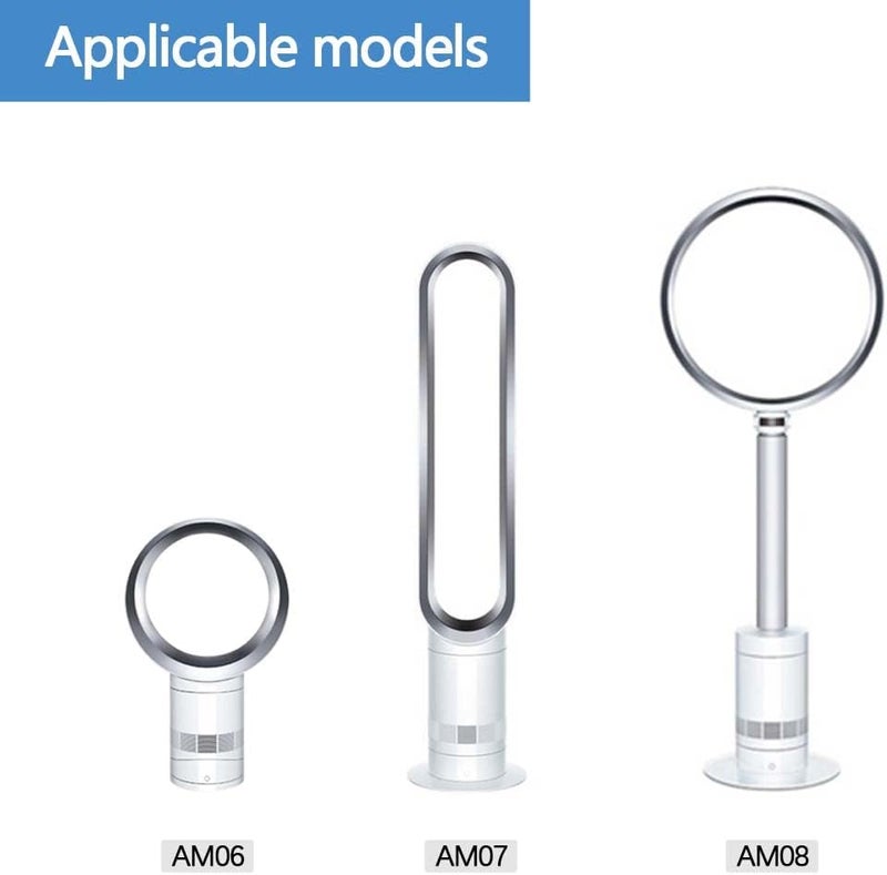 Tendodo 965824-01 965824-02 for Dyson Replacement Remote Control for AM06 AM07 and AM08, with Battery and Magnetic Household Fan Parts & Accessories - Image 1